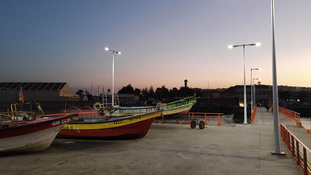 Muelle Caleta El Manzano, Quintero